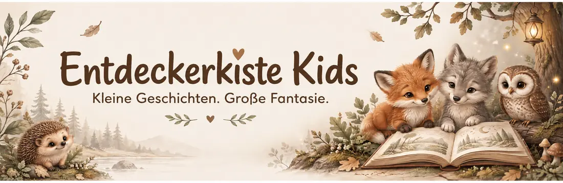 Entdeckerkiste Kids. Kleine Geschichten. Große Fantasie.