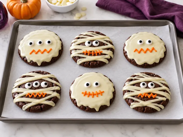 Halloween-Monsterkekse ohne Backen